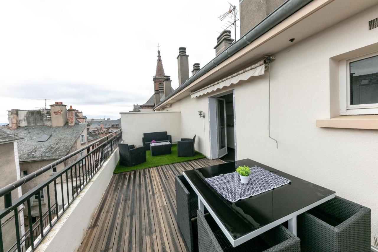 Apartmán La Terrasse De St Amans Rodez Exteriér fotografie