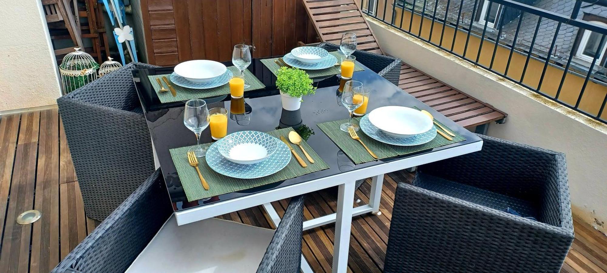 Apartmán La Terrasse De St Amans Rodez Exteriér fotografie