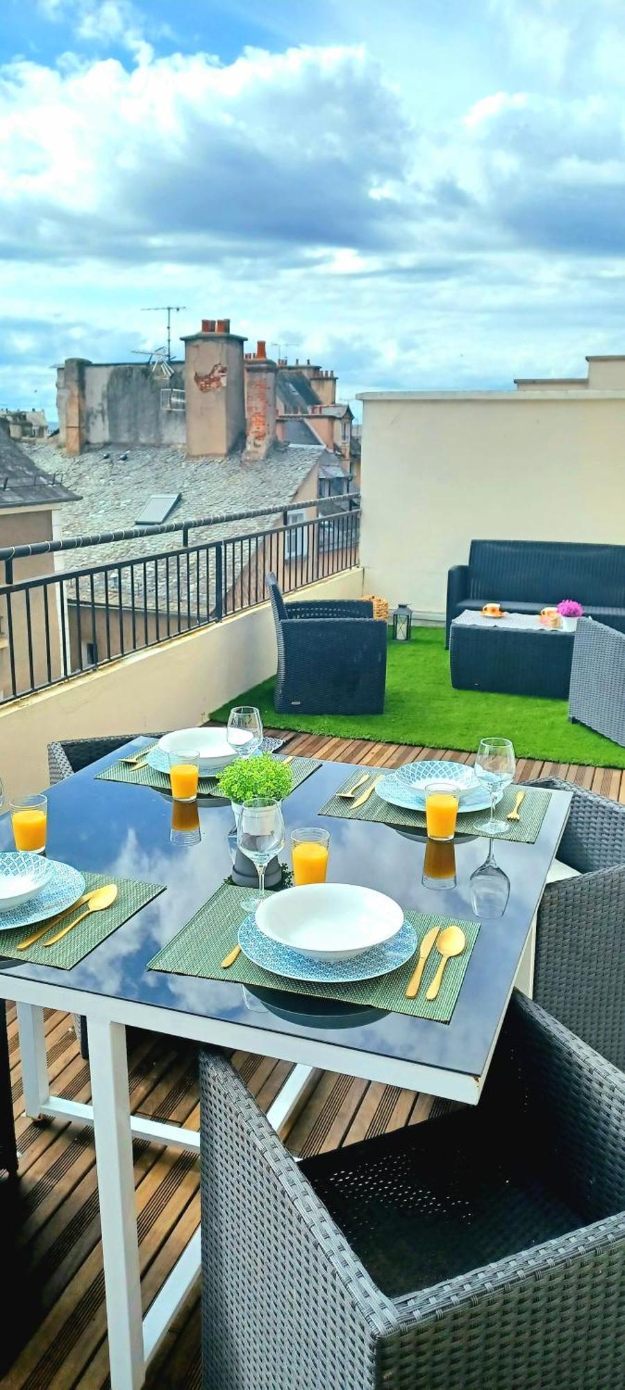 Apartmán La Terrasse De St Amans Rodez Exteriér fotografie